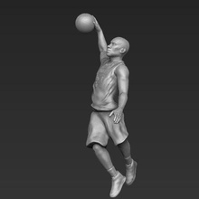 kobe bryant 3d hazır stl n baskı sanat harden savaşçılar cavaliers shaq oneal durant köri michael jordan nba basketbol los angeles lakers minyatür heykelcik lebron james 3d print model - Mito3D