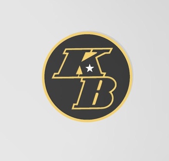 kobe bryant logo lakers basketball sports kb team 3d print model - Mito3D
