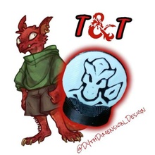 kobold - d&d set minis miniatures coin token miniature dungeons dragons evil pg game dungeons&dragons character goblin vampire zombie dungeon master 3d print model - Mito3D