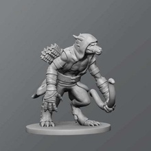 kobold de escaramuzas la herramienta La impresión en 3d tablero mesa monster enemigo dungeons dragons d&d 3d print model - Mito3D