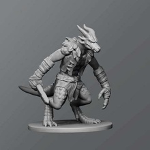 kobold ver1 de la herramienta La impresión en 3d tablero mesa monster enemigo dungeons dragons d&d 3d print model - Mito3D