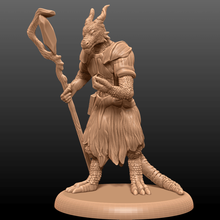 kobold wizard - tabletop miniature game critical role dnd dragon dungeons dragons fantasy gaming gloomhaven magic magician pathfinder rpg sorcerer warhammer toy 3d print model - Mito3D