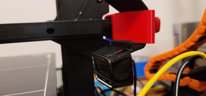 kobra max câmera salva vidas 5000 monte Câmera anycubic vyper pórtico microsoft 3d print model - Mito3D