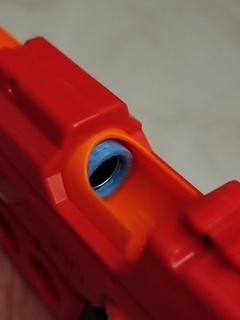chiocciare barile adattatore giocattolo nerf tramortire 3d print model - Mito3D