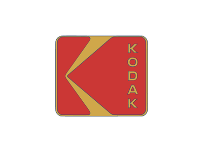 Kodak logo fotografía 3d print model - Mito3D