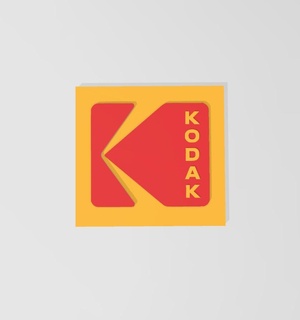 kodak logo photographie photographe film photos modélisation marque 3d print model - Mito3D