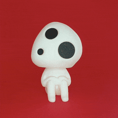 kodama 3 funko pop bobblehead stl mononoke miyazaki saldo anime manga 3d print model - Mito3D