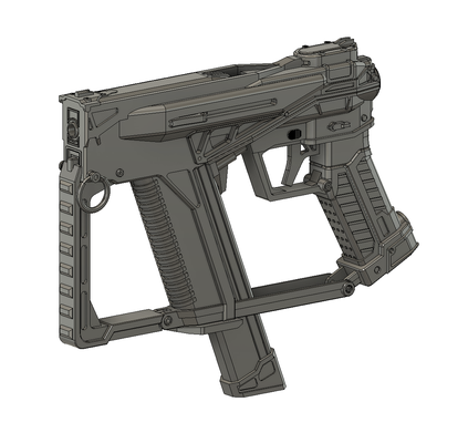 kodama replica moda starfield pistola cosplay mantide starhard inflittore freestar ranger 3d print model - Mito3D