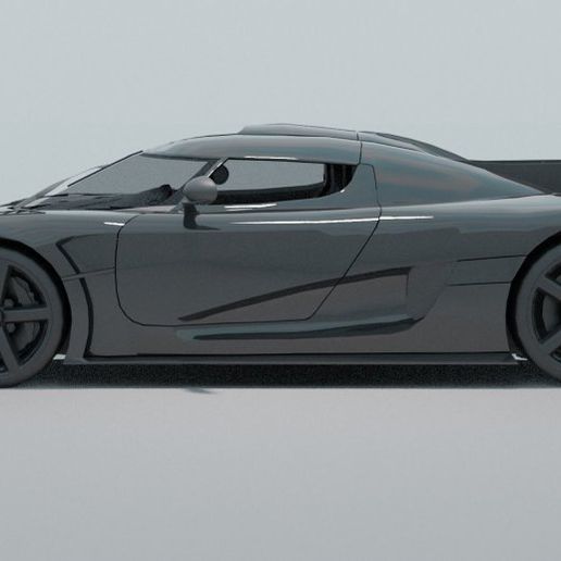 koenigsegg agera 3d macchina 3D print model - Mito3D