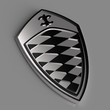 Koenigsegg logo 2020+ Yumurta cc8 cc850 ccr rs 3d print model - Mito3D