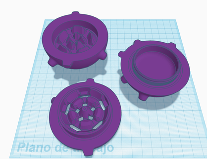koffing grinder paraphernalia cannabis 3d print model - Mito3D