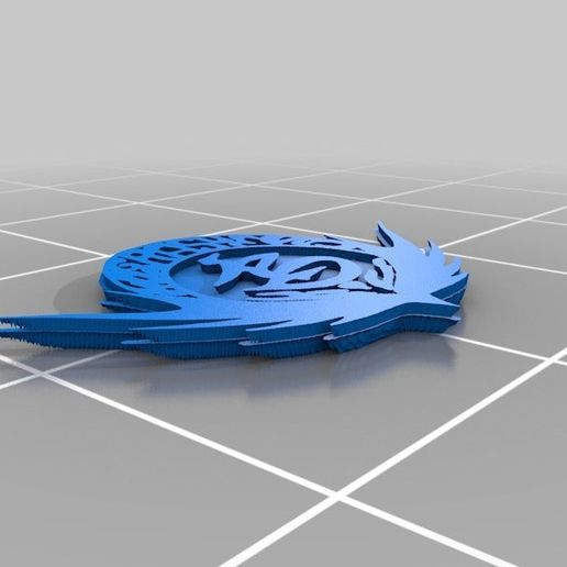 kogarasumaru emblème outil air équipement anime personnage 3d impression 3D print model - Mito3D