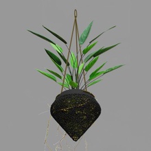 kokedama pot 010c garden outdoor indoor plant fashion modern planter diy anycubicgarden design decoration art 3d print model - Mito3D