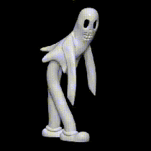 koko clown fantasma ghostemane mercurio trappola rap anca luppolo musica Chiedi 3d print model - Mito3D