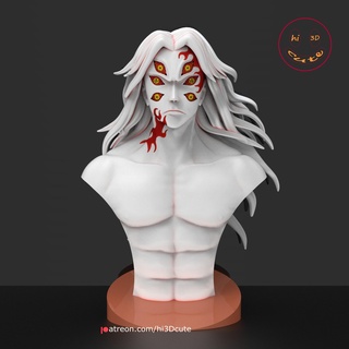 parola kimetsu yaiba scultura figura anime modello 3d design 3d print model - Mito3D