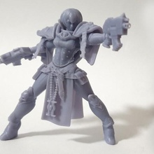 kombat karen art miniature figure 3d print model - Mito3D