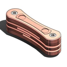 kompakter schl sselbund gioielli keychain schl&uuml i portachiavi 3d print model - Mito3D