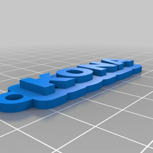 kona angepasst Schlüsselanhänger 3d print model - Mito3D
