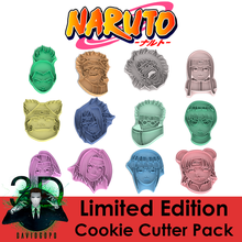 konoha genin limited edition cookie cutter 3d print model - Mito3D
