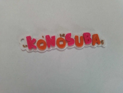 konosuba anime keychain key rings 3d print model - Mito3D