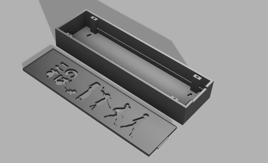 konosuba guidato luce v2 chomosuke scatola arredamento anime 3d print model - Mito3D