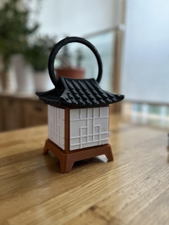 Koreanisch Mini Hanok Miniatur Stimmung Licht 3d print model - Mito3D