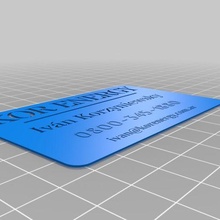 Korenergie Karte angepasst Büro 3d print model - Mito3D