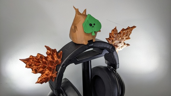 Korok orman ruh Kostüm oyunu kulaklık Aksesuarlar 3d print model - Mito3D