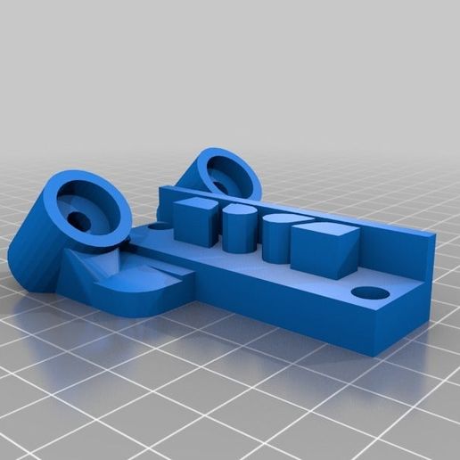 Kossel 12mm aimant chariot v4b final delta 2020 effecteur gt2 magnétique reprap 3d_printing 3D print model - Mito3D