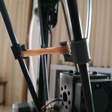 kossel delta linear rod clips elastic band tool hook holder 3d printer accessories 3d print model - Mito3D