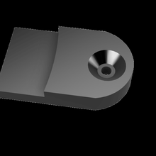kossel delta rostock'ta yatak sekmesi aracı openbeam reprap 3d yazıcı parçaları 3d print model - Mito3D