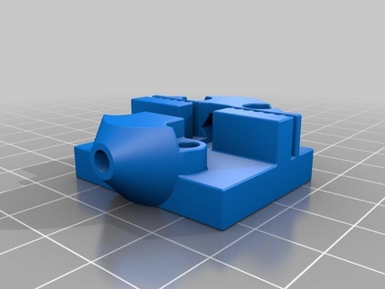 kossel mini carriage - 20mm x 15mm 3d printer parts 3d print model - Mito3D