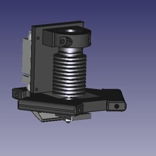 kossel plus effector v6 tool hotend 3d print model - Mito3D