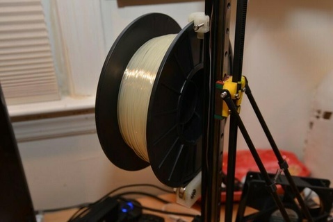 Kossel bobine titulaire soutien v2 défi filament 3d imprimante accessoires 3d print model - Mito3D