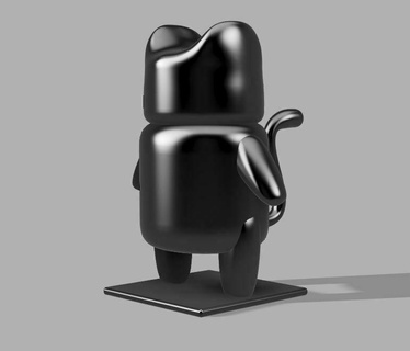 kotik Various toy cat animal lego collectible figure 3d print model - Mito3D