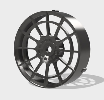 kps01 spider wheels mst barrels rc drift 1 10 yokomo yd2 car rmx reved hpi galm wheel kps kinetic 3d print model - Mito3D