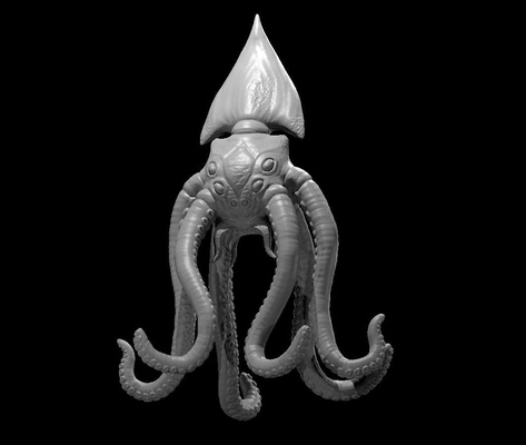 pulpo aparecer juego kraken 3d print model - Mito3D