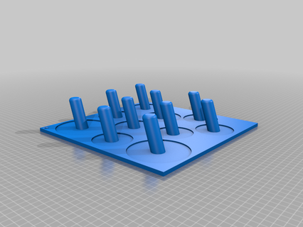 kraken époxy tasse tourneur titulaire soutien 3d impression 3d print model - Mito3D