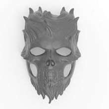 krampus demônio máscara a moda traje 3dmodel 3d print model - Mito3D