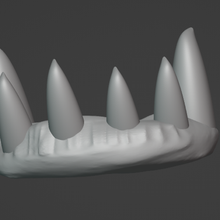 Krampus dientes 3 3d print model - Mito3D