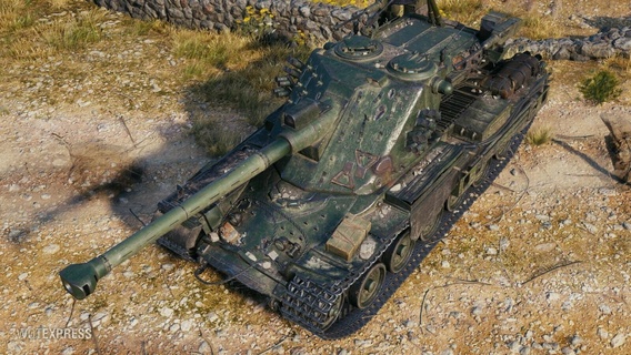 kranvagn wot tank Game military vehicle ifv model war high poly details warthunder world of tanks 3d print model - Mito3D