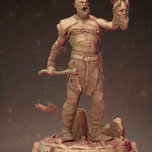 Kratos Kunst 3d print model - Mito3D