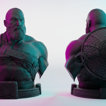 Kratos Büste Krieg 3d print model - Mito3D