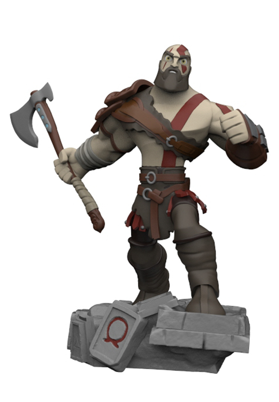 kratos god war 3D print model - Mito3D
