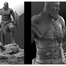 kratos Dios Zeus juego 3d print model - Mito3D