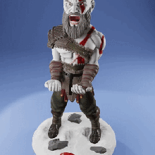 Kratos Joystick Halter Unterstützung Spiel gow Krieg Nerd xbox Playstation pc Spieler 3d print model - Mito3D