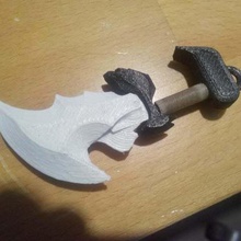 kratos espada de la herramienta Impresora 3d accesorios gow dios guerra 3d print model - Mito3D