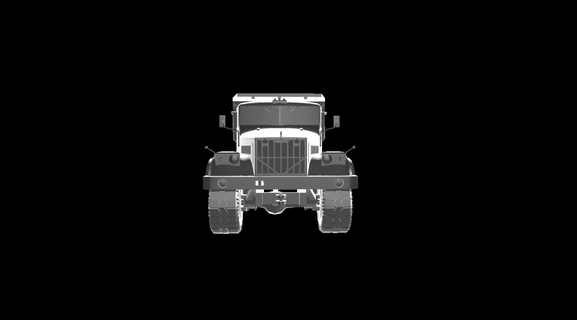 Kraz 255 benne voitures camion voiture camions pétrolier tracteur commercial véhicule autocamion lkw 3d print model - Mito3D