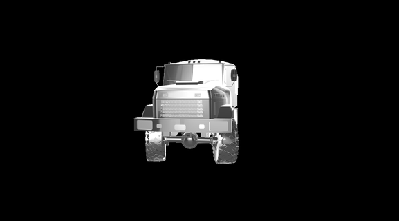 kraz 5233be Autos LKW Wagen Lastwagen Tanker Traktor kommerziell Fahrzeug Autotransporter camion lkw lastwagen 3d print model - Mito3D