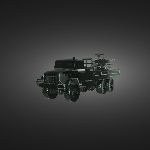 Kraz 6322 3D print model - Mito3D